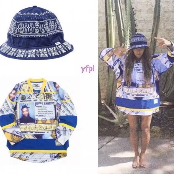 RARE Crooks & Castles Native Bucket Hat! Worn By Beyonce "Feelin Myself" Video! - Picture 14 of 14